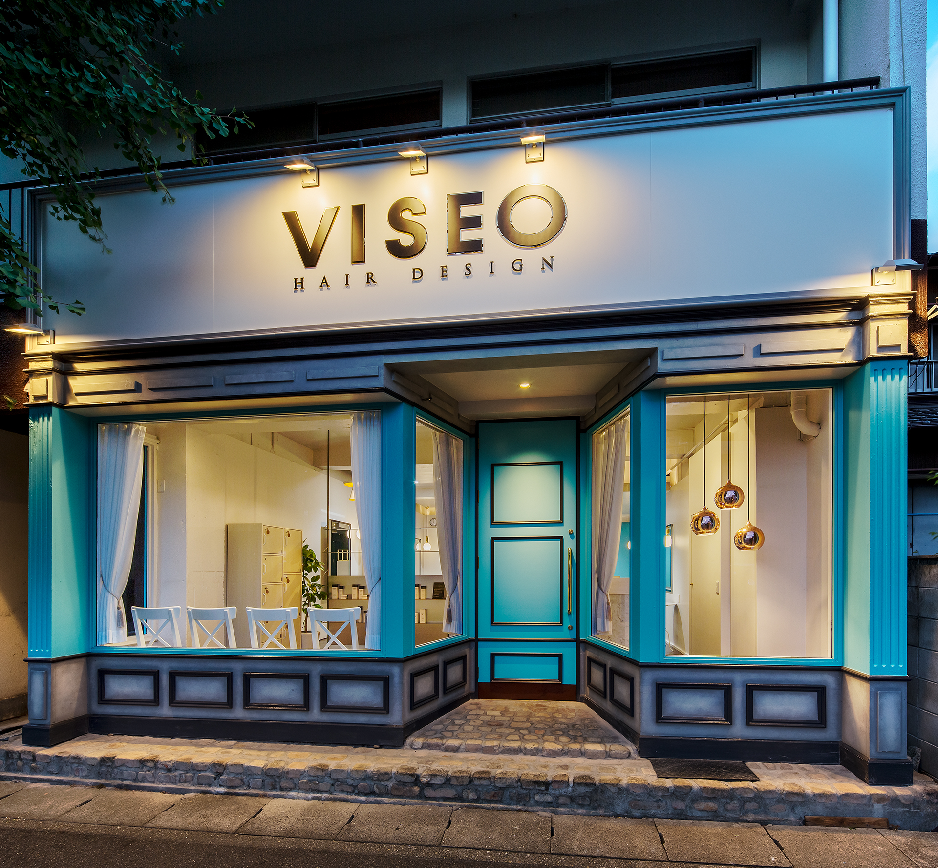Viseo Hair Design 藤が丘店 名古屋の店舗デザイン 店舗改装 店舗設計はシーズンへ